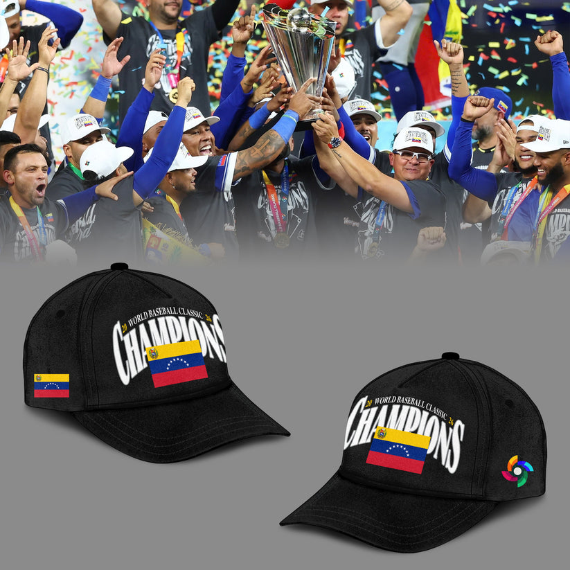 🏆️🏆️🏆 Venezuela Baseball World Baseball Classic Champions 2026 Hoodie