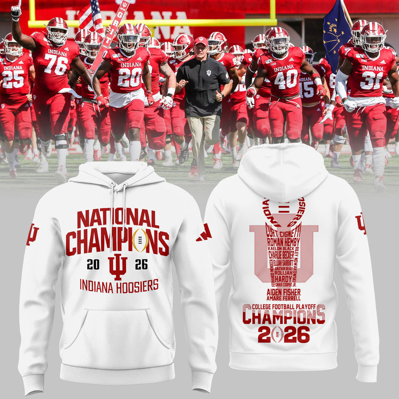 Indiana Hoosiers National Champions 2025/26 Hoodie