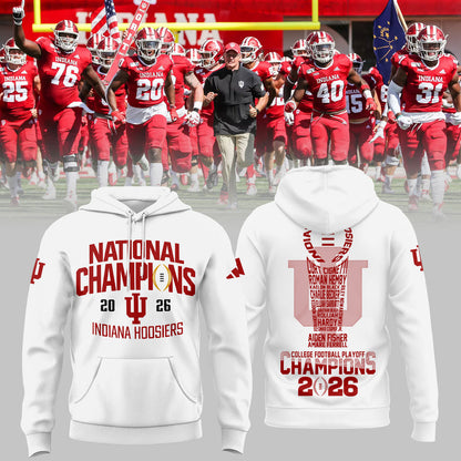 Indiana Hoosiers National Champions 2025/26 Hoodie