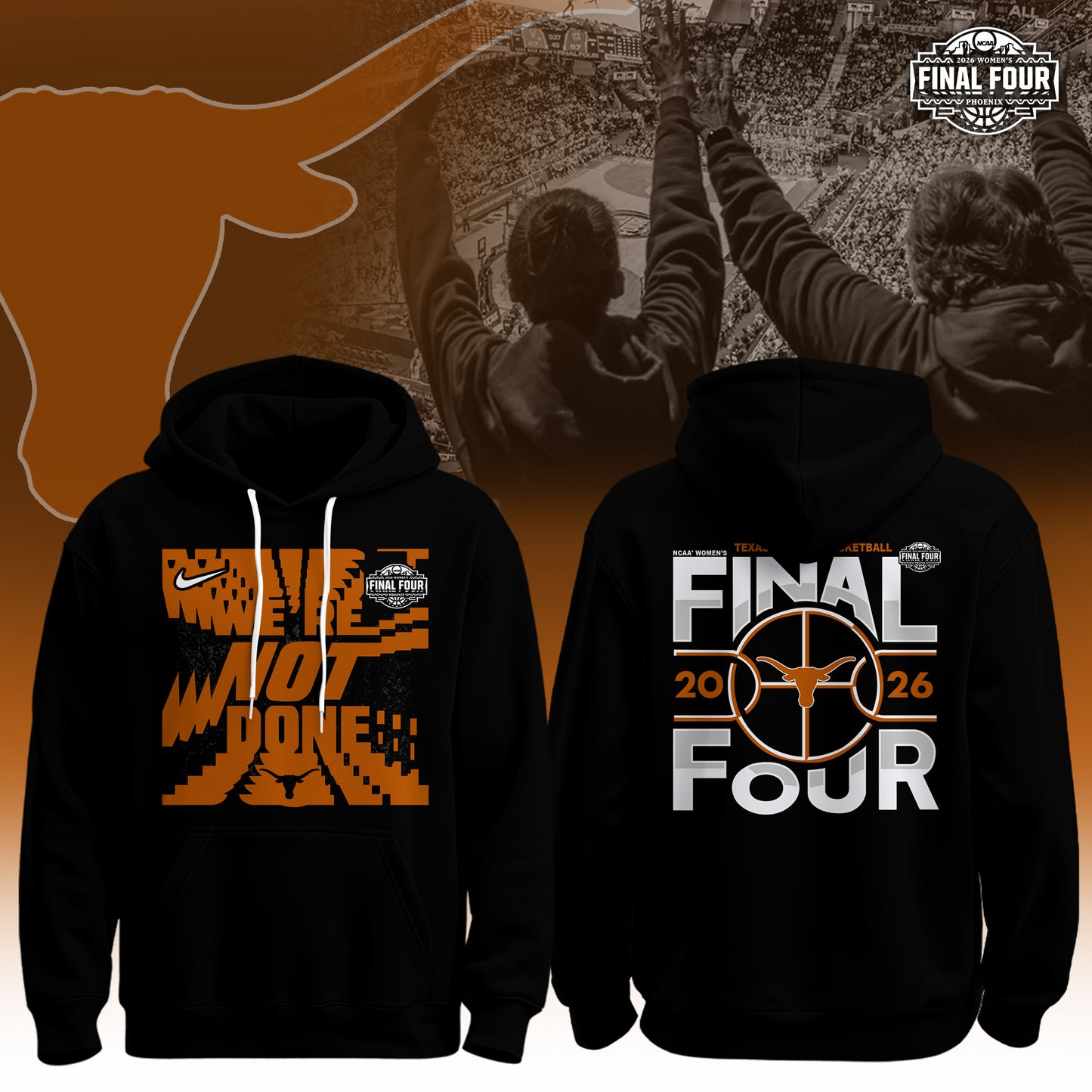 .TEX 2026 Women’s Basketball Five Four Hoodie Limited Edition