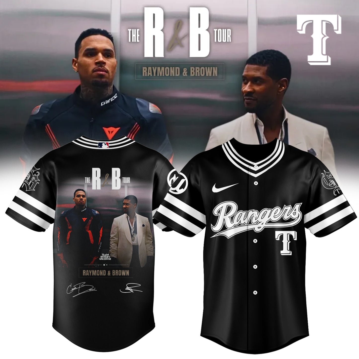 .BASEBALL x Raymond & Brown the R&B Tour Jersey 6