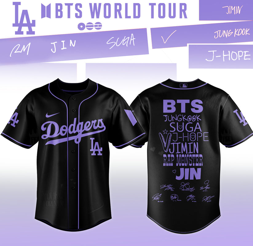 All Team X BTS ”COMEBACK & WORLD TOUR 2026” Limited Edition – Jersey