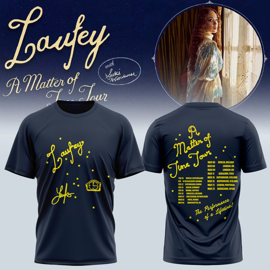 Laufey’s A Matter Of Time Tour 2026 Shirt