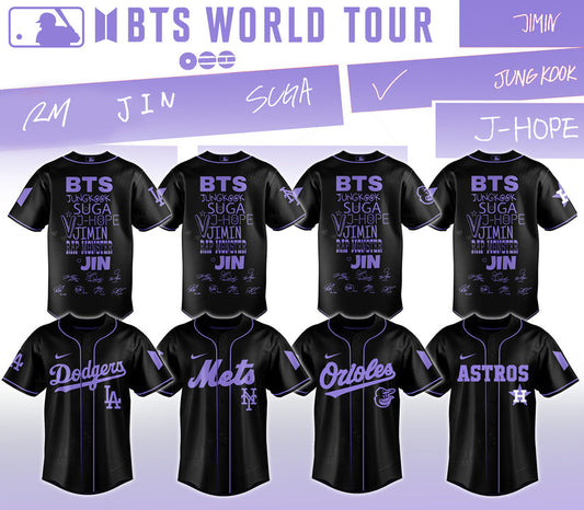 All Team X BTS ”COMEBACK & WORLD TOUR 2026” Limited Edition – Jersey