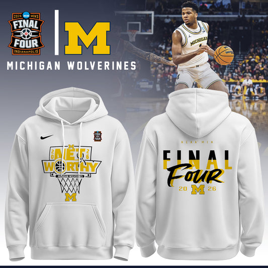.MICH Men’s Basketball 2026 Five Four Hoodie Limited Edition