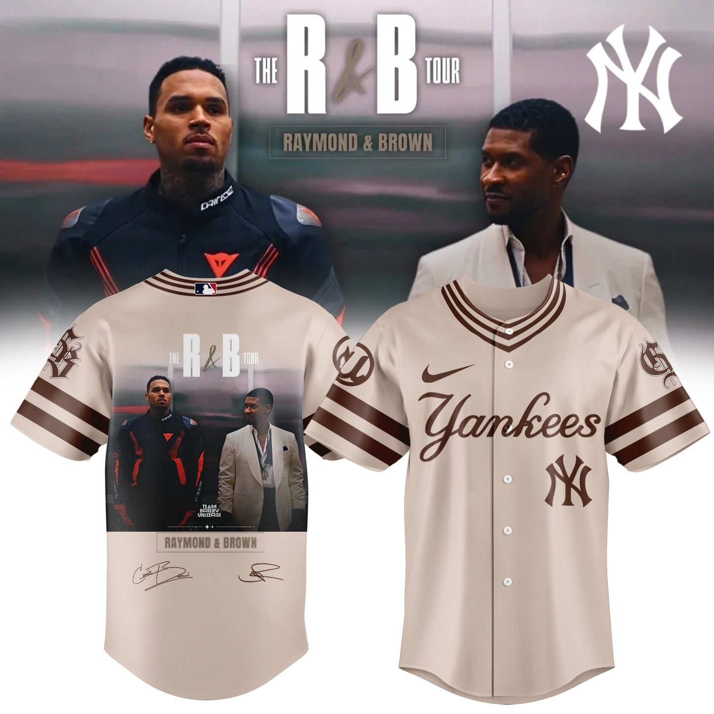 .BASEBALL x Raymond & Brown the R&B Tour Jersey 7