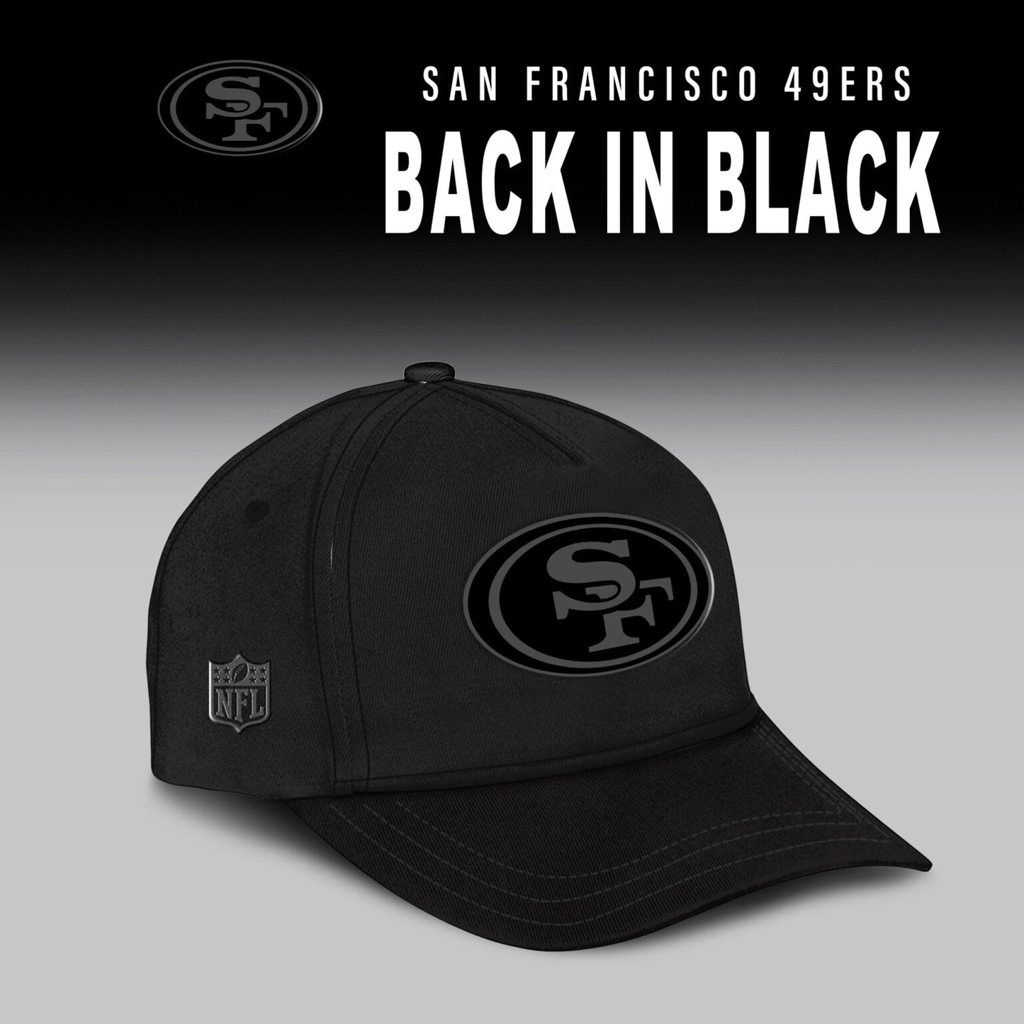 San Francisco 49ers 2025 Back In Black Limited Edition Combo Hoodie