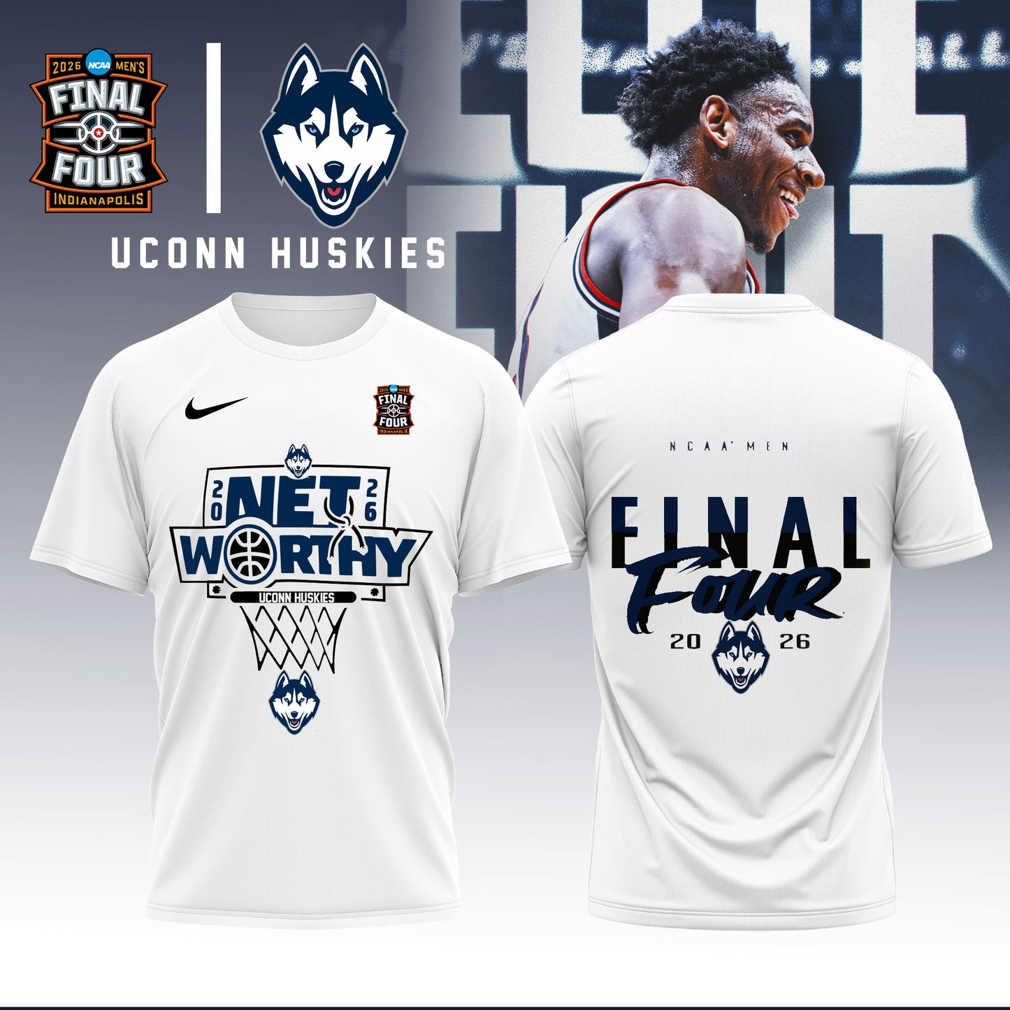 .UCON Men’s Basketball 2026 Five Four Tshirt Limited Edition