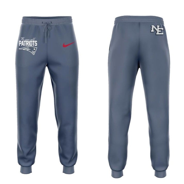 NE Patriots 2025 Rivalries Nor’Easter Storm Blue Hoodie
