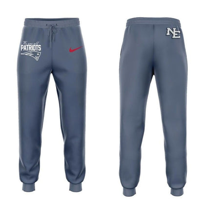 NE Patriots 2025 Rivalries Nor’Easter Storm Blue Hoodie