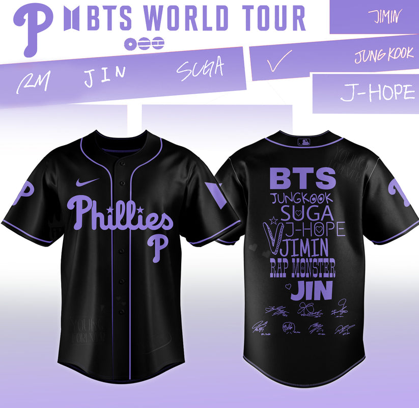 All Team X BTS ”COMEBACK & WORLD TOUR 2026” Limited Edition – Jersey