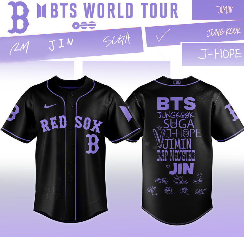 All Team X BTS ”COMEBACK & WORLD TOUR 2026” Limited Edition – Jersey