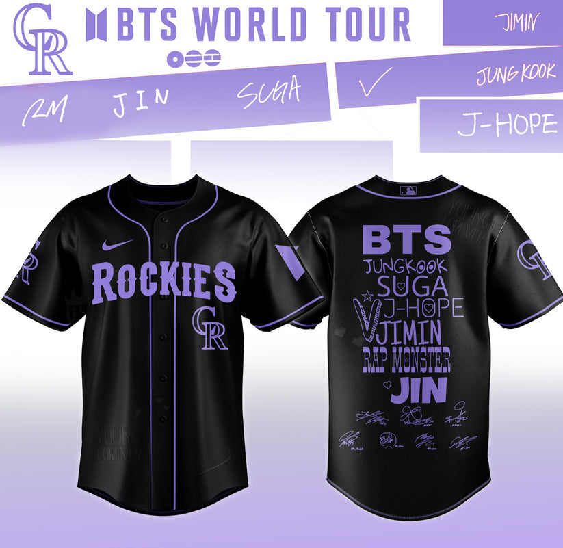 All Team X BTS ”COMEBACK & WORLD TOUR 2026” Limited Edition – Jersey