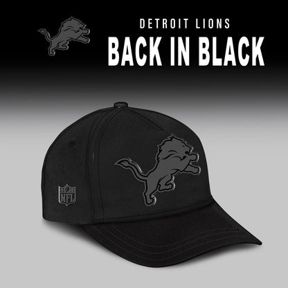Detroit Lions 2025 Back In Black Limited Edition Combo TShirt