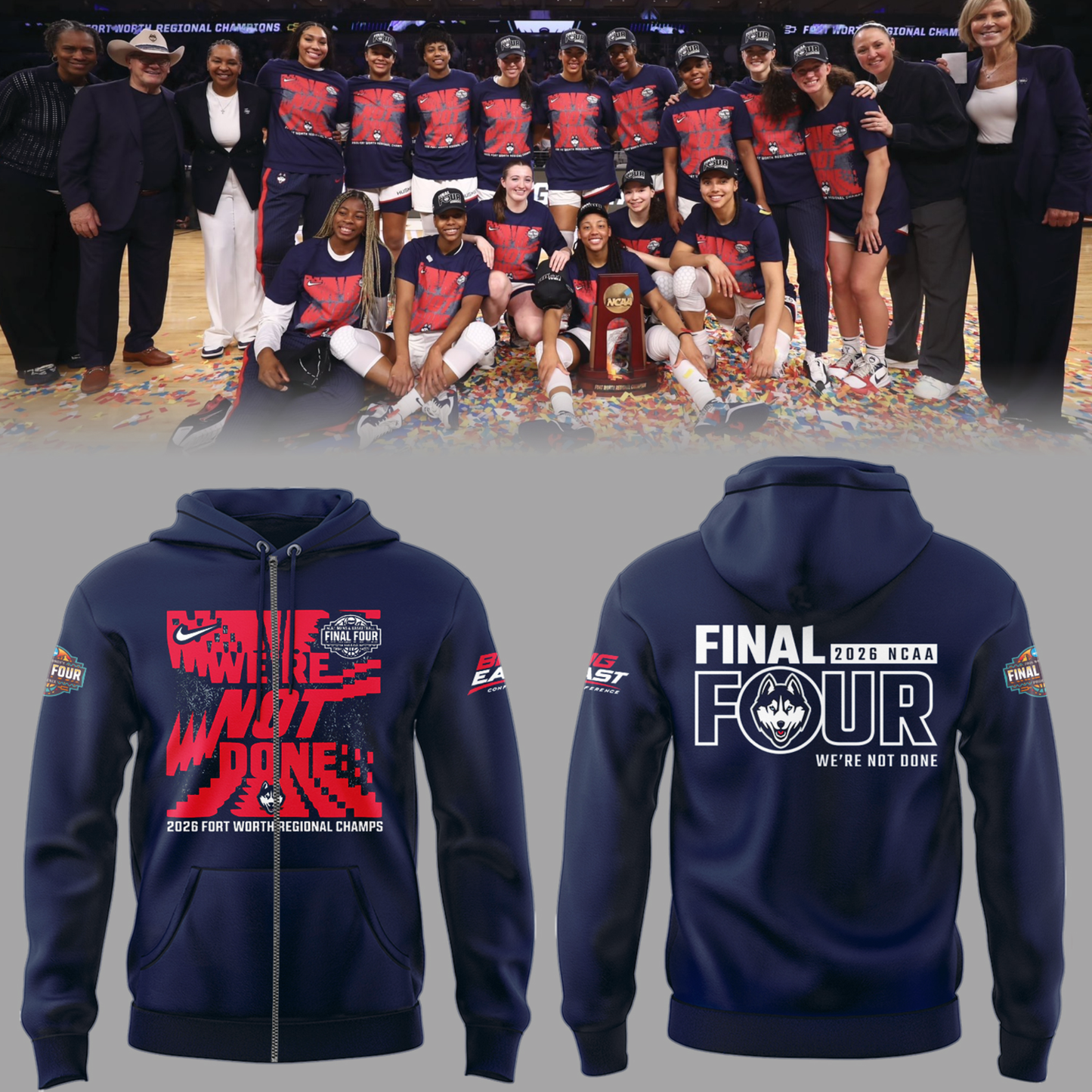 .UCON Basketball 2026 Five Four ZipHoodie Limited Edition