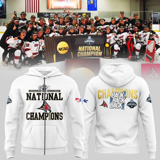 Limited Edition D3 Women’s Ice Hockey National Champions 🏆🏒 ZipHoodie-ND03302612
