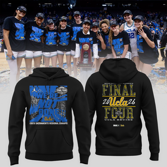 UCLA 2026 Women’s Basketball Five Four Hoodie Limited Edition