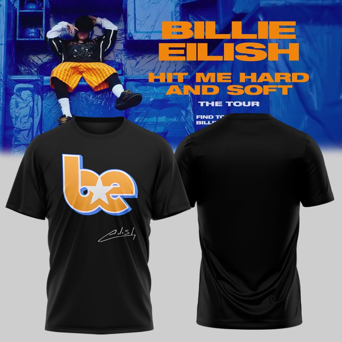Billie Eilish Hit Me Hard and Soft: The Tour Shirt