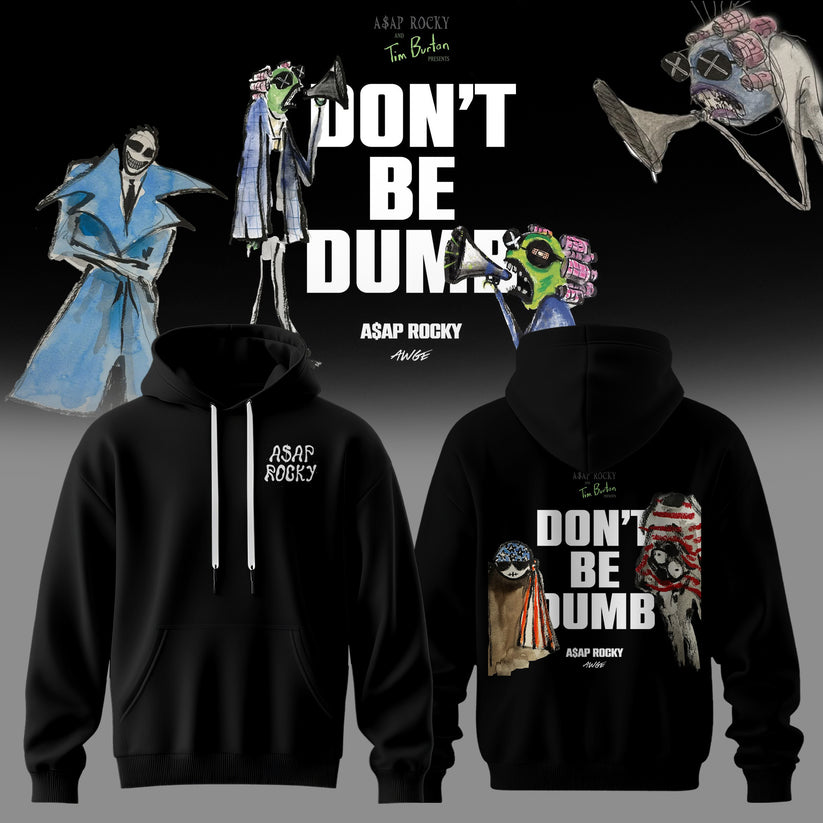 A$AP Rocky DON’T BE DUMB New Album Combo Hoodie