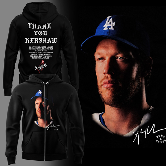 Limited Edition Thank You KERSH 2026 Zip Hoodie