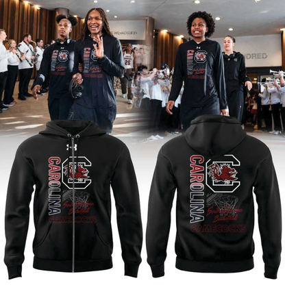 South Carolina Women’s Basketball Gamecocks Black Zip Hoodie