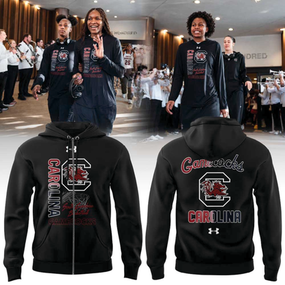 South Carolina Women’s Basketball Gamecocks Black Zip Hoodie