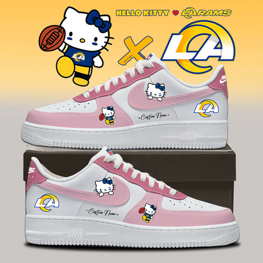 .Los Angeles Rams x Hello Kitty Limited Shoes
