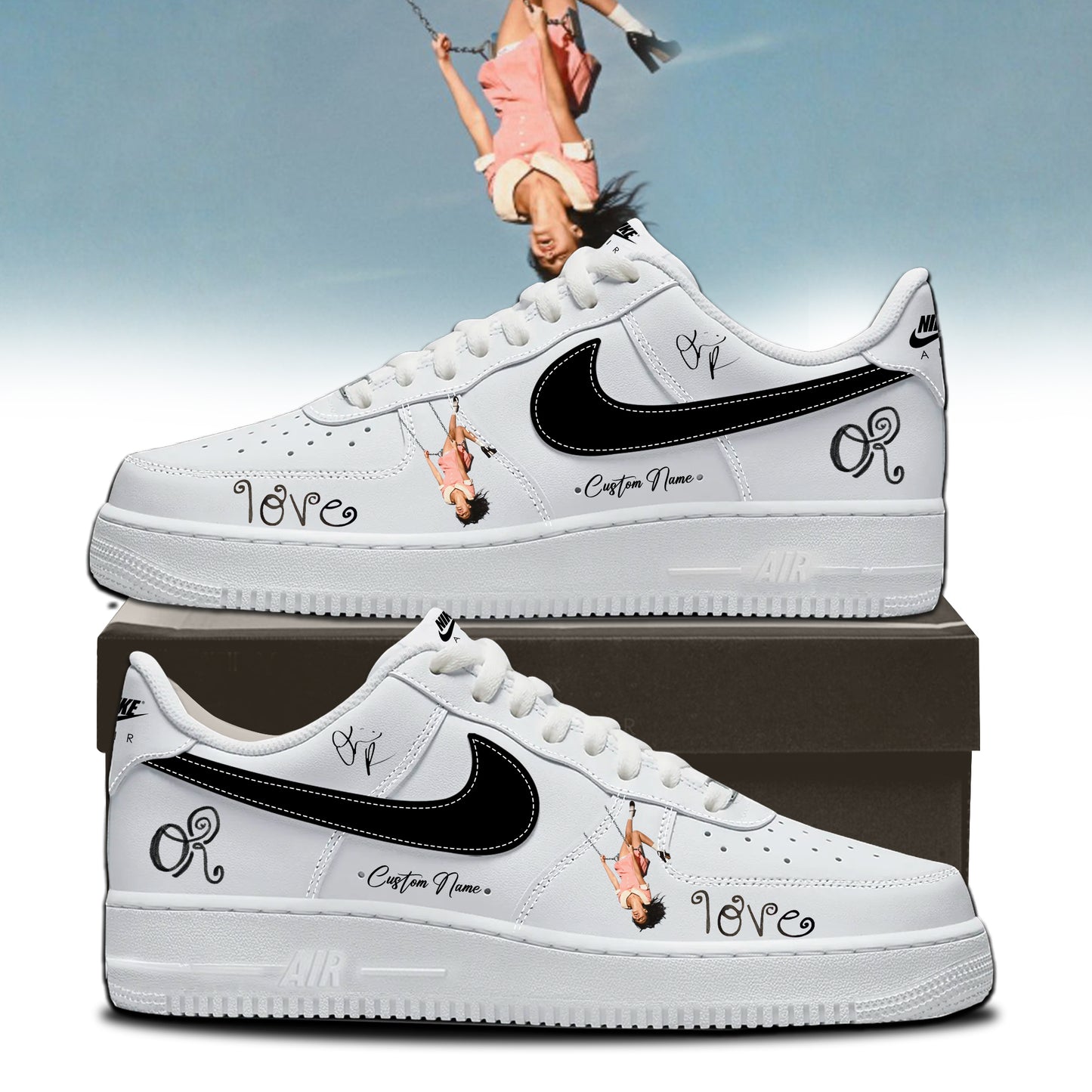 Olivia Rodrigo ‘you seem pretty sad for a girl so in love’ signed Shoes 2