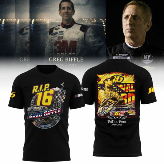 Greg Biffle Thank You For The Memories Tshirt