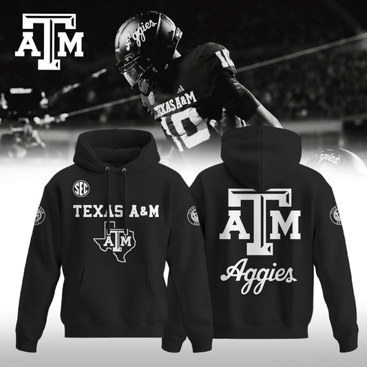 Texas A&M Aggies 2025 Blackout Special Editions Hoodie