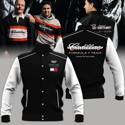 Cadillac Formula 1 x Tommy Hilfiger Limited Edition Baseball Jacket