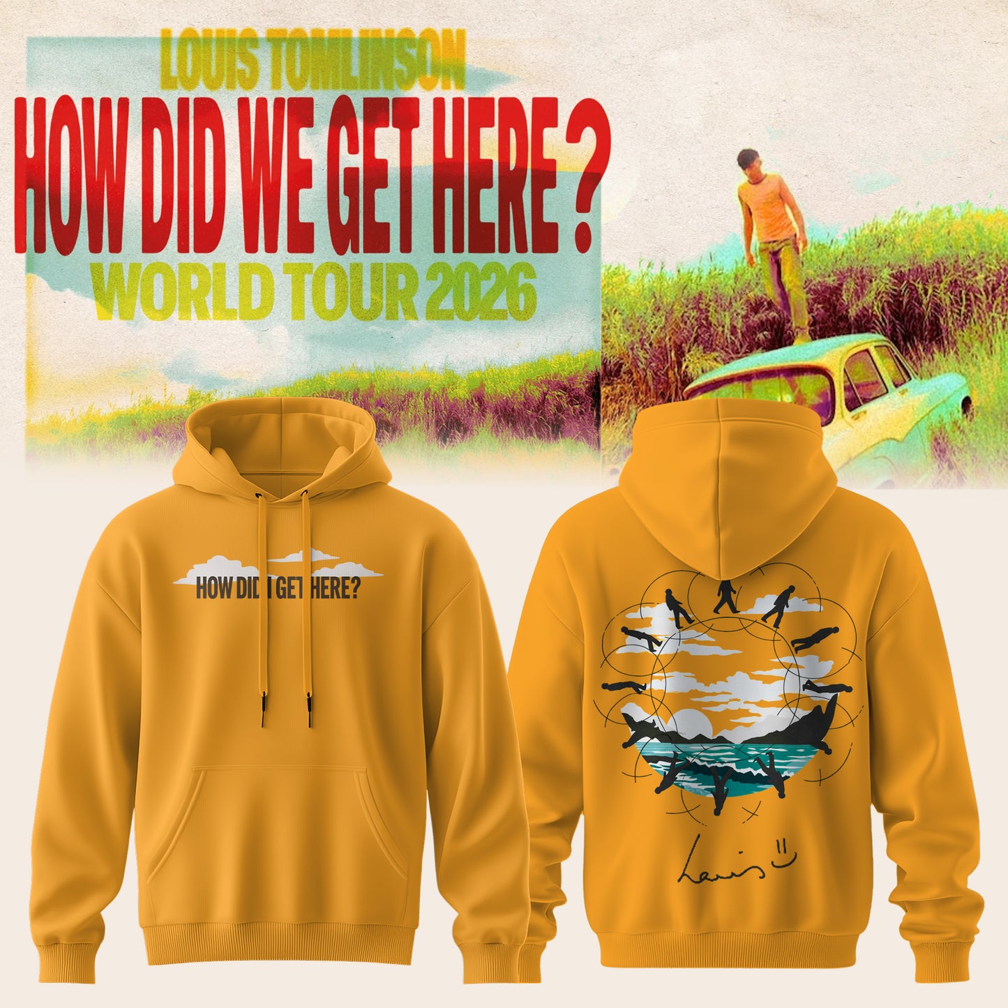 LOUIS How Did We Get Here? Tour Hoodie