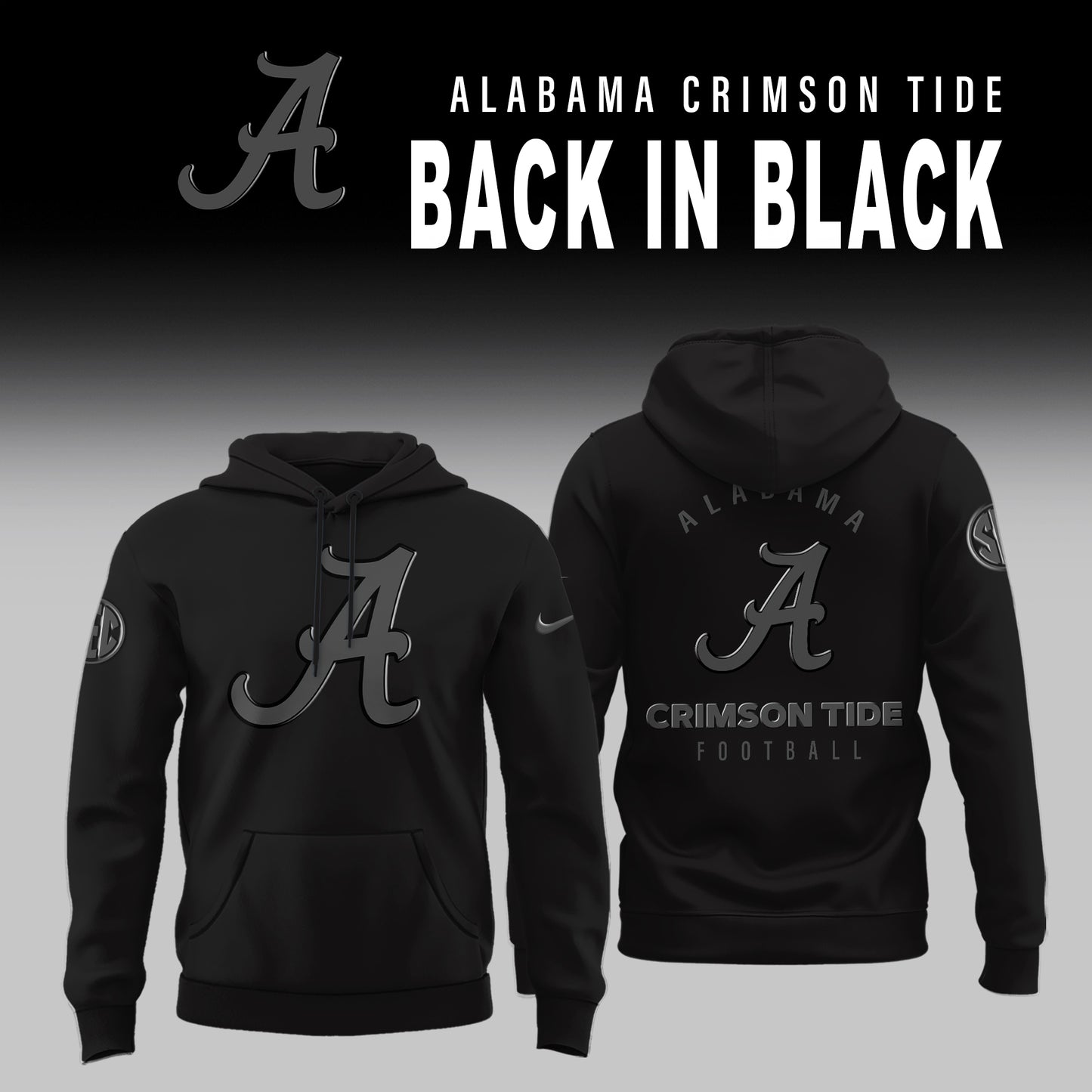 Alabama Crimson Tide 2025 Back in Black Limited Edition Shirt
