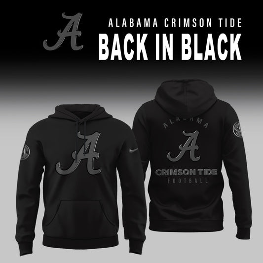 Alabama Crimson Tide 2025 Back in Black Limited Edition Shirt