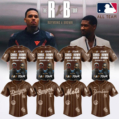 .BASEBALL x Raymond & Brown the R&B Tour Jersey 1
