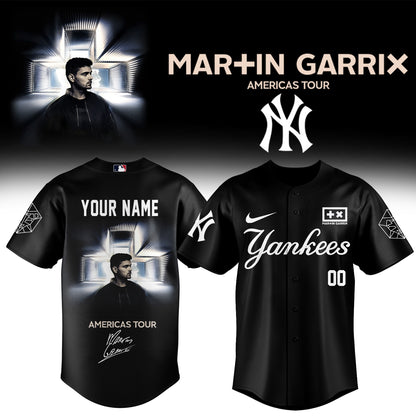 .BASEBALL ALL TEAMS x Martin Garrix AMERICAS TOUR Jersey 1 (Custom Name & Number)