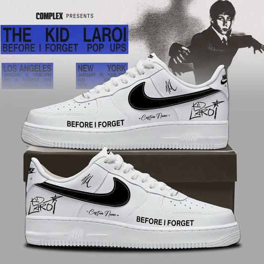 BEFORE I FORGET” New Merch Shoes