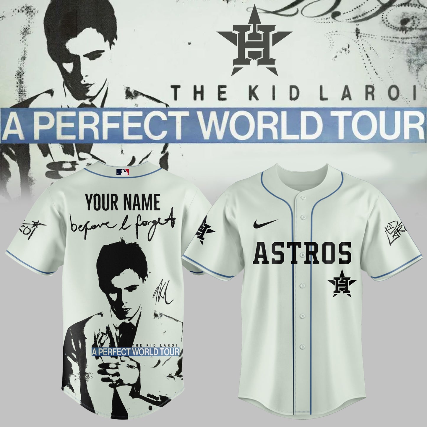 ALL TEAM x The Kid Laroi “A Perfect World Tour” Jersey (Custom Name)