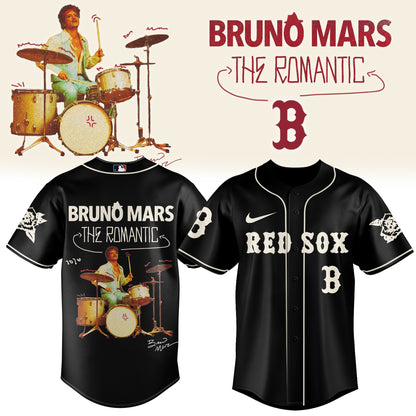 ,,Baseball X Bruno Mars ”The Romantic Tour 2026” Limited Edition Signature – Jersey 1