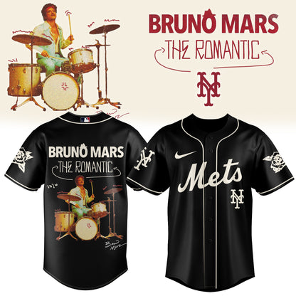 ,,Baseball X Bruno Mars ”The Romantic Tour 2026” Limited Edition Signature – Jersey 1