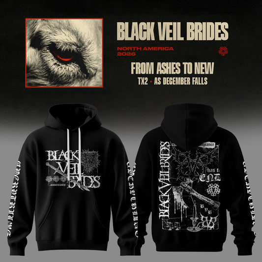 Black Veil Brides – From Ashes To New Tour (North America 2026) Limited Hoodie
