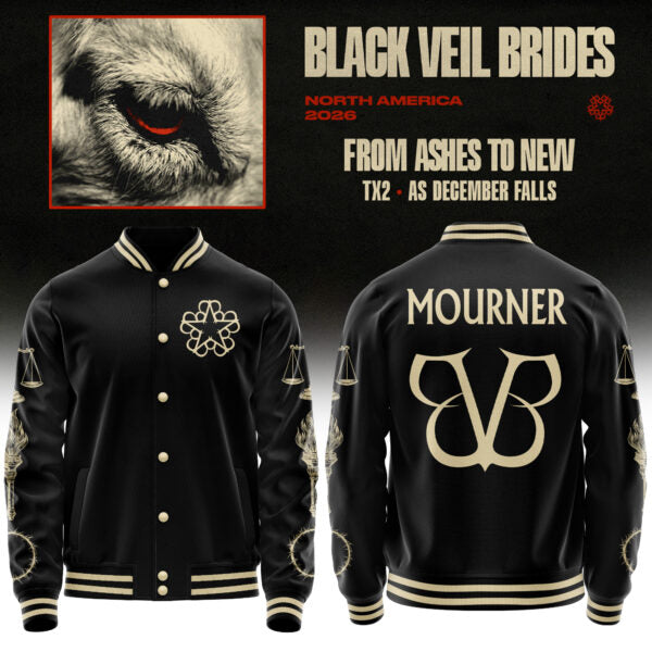 Black Veil Brides – From Ashes To New Tour (North America 2026) Jacket - MOURNER