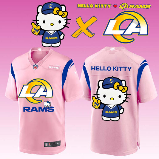 ..Los Angeles Rams x Hello Kitty Limited Jersey 2