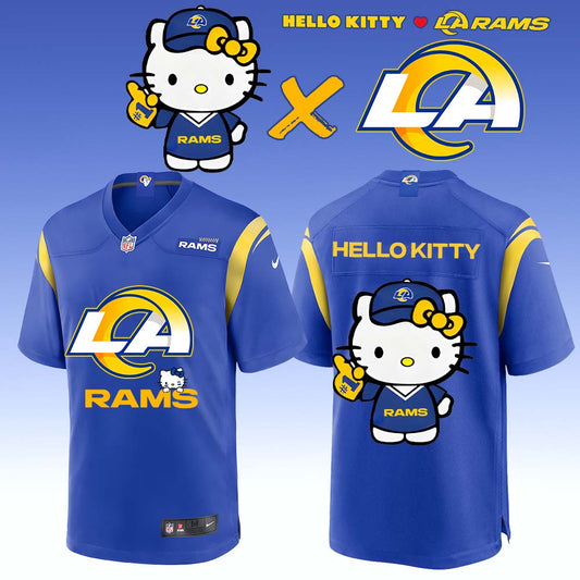 ..Los Angeles Rams x Hello Kitty Limited Jersey 2