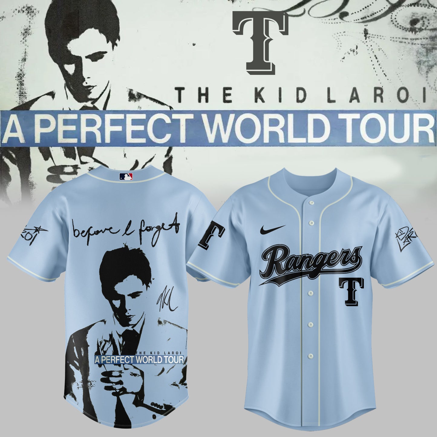 ALL TEAM x The Kid Laroi “A Perfect World Tour” Jersey