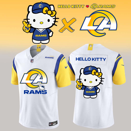 ..Los Angeles Rams x Hello Kitty Limited Jersey 2