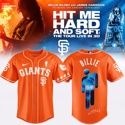 .Baseball x Billie Eilish HIT ME HARD AND SOFT: THE TOUR Jersey 5