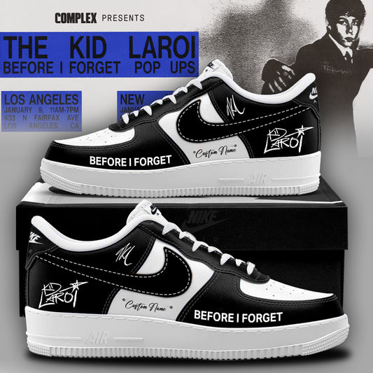 BEFORE I FORGET” New Merch Shoes