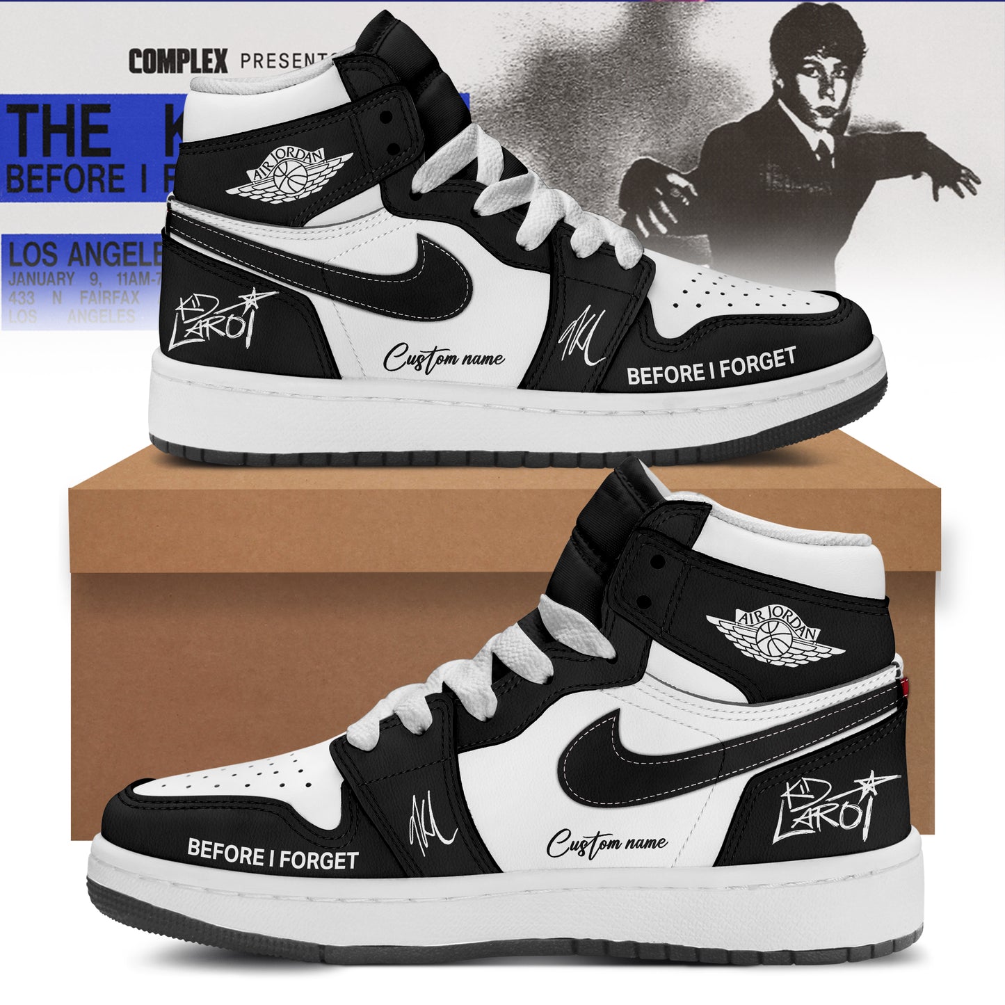 BEFORE I FORGET” New Merch Shoes