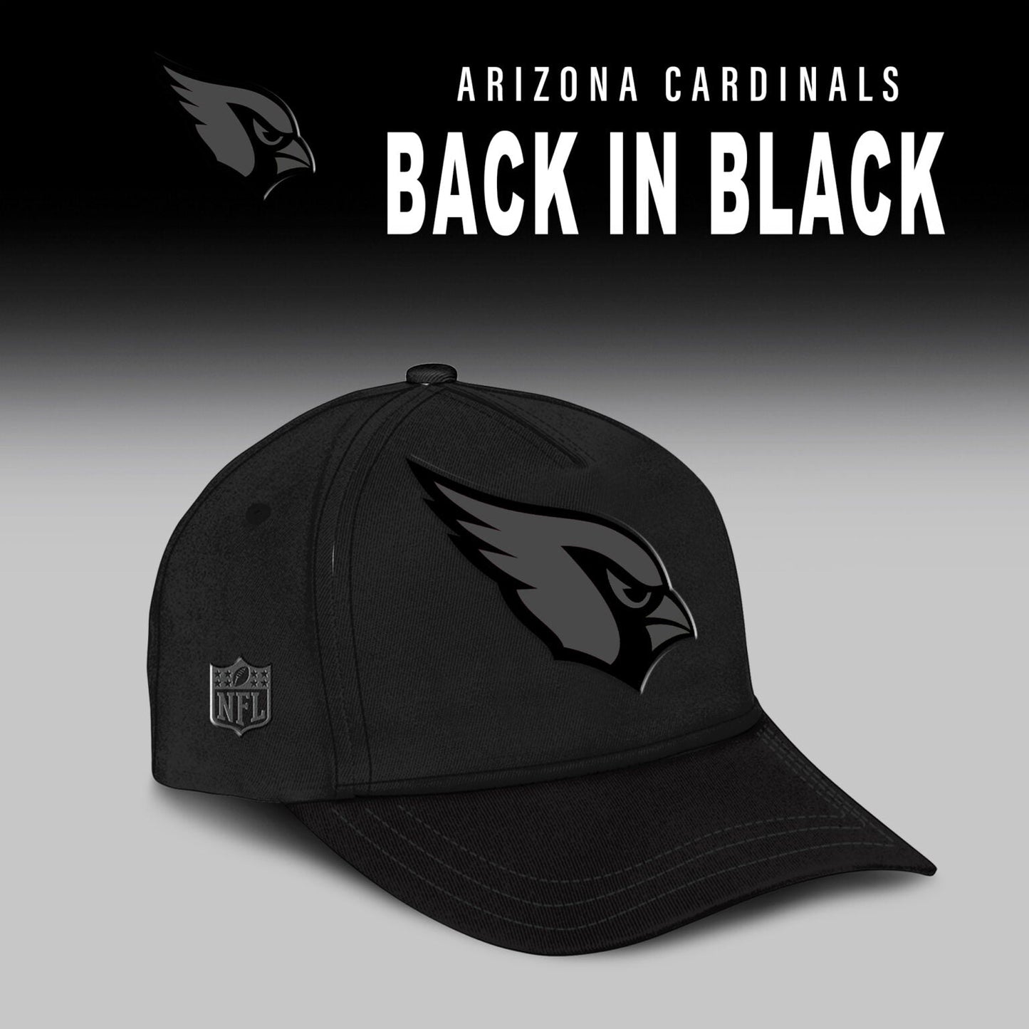 Arizona Cardinals 2025 Back In Black Limited Edition Combo TShirt